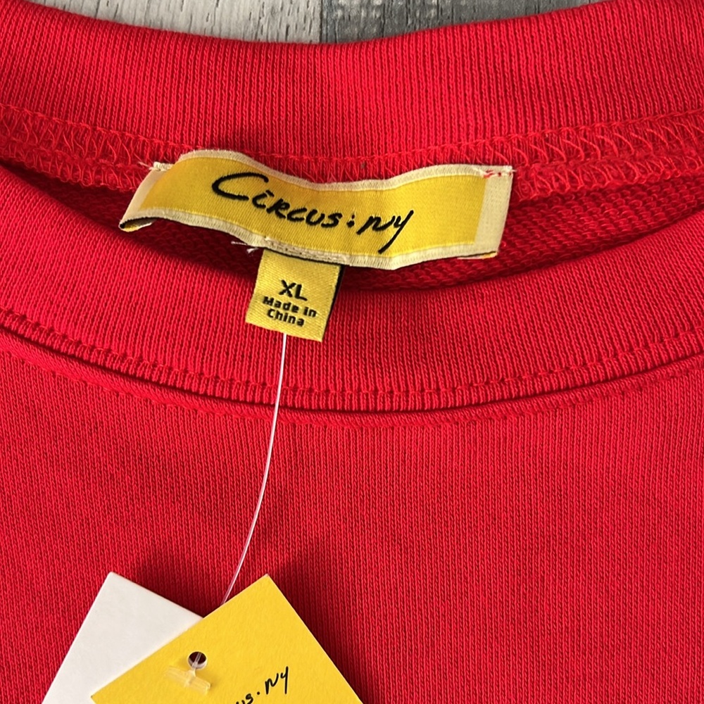 Circus NY- Cropped color blocked oversized top❤️ - Picture 5 of 6